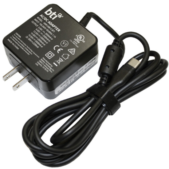 Battery Technology BTI AC Adapter45 W5 V DC Output 45WUSB-C-BTI