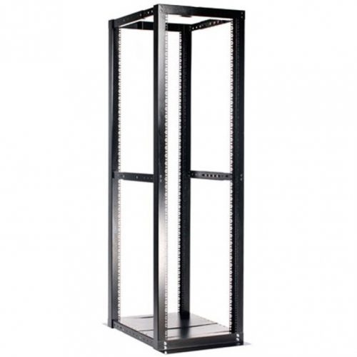 Startech .com 42U Adjustable 4 Post Open Server Equipment Rack CabinetStore your servers, network and telecommunications equipment in this… 4POSTRACKBK