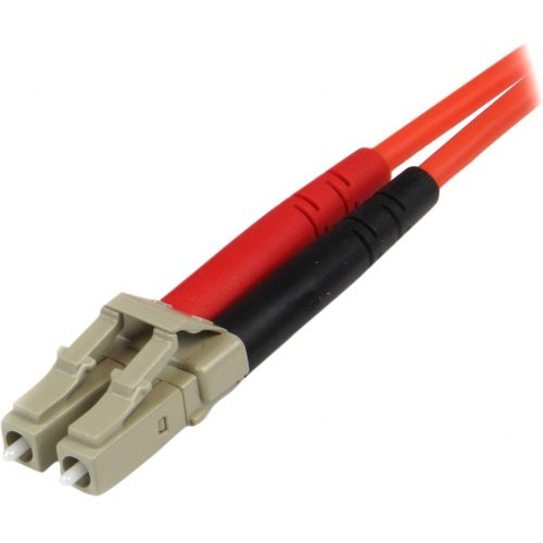 Startech .com 10m Fiber Optic CableMultimode Duplex 50/125LSZHLC/STOM2LC to ST Fiber Patch CableConnect fiber network devic… 50FIBLCST10