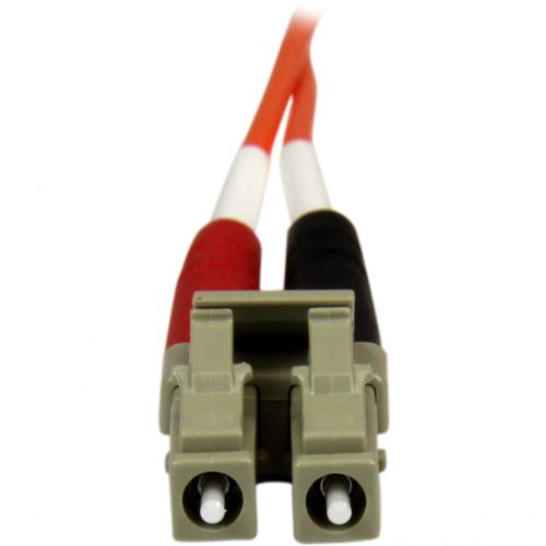 Startech .com 3m Fiber Optic CableMultimode Duplex 50/125OFNP PlenumLC/LCOM2LC to LC Fiber Patch CableProvide a high-perfor… 50FIBPLCLC3
