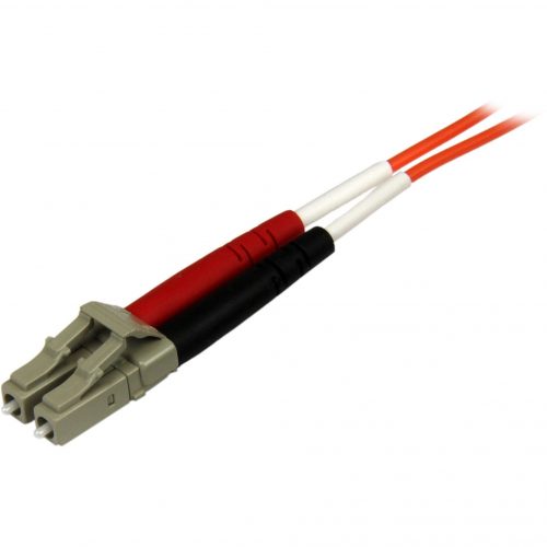 Startech .com 3m Fiber Optic CableMultimode Duplex 50/125OFNP PlenumLC/LCOM2LC to LC Fiber Patch CableProvide a high-perfor… 50FIBPLCLC3