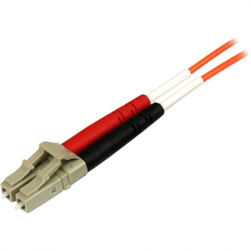 Startech 3m Fiber Optic CableMultimode Duplex 50/125OFNP PlenumLC/STOM2LC to ST Fiber Patch Cable9.84 ft Fiber Optic Network Cable… 50FIBPLCST3