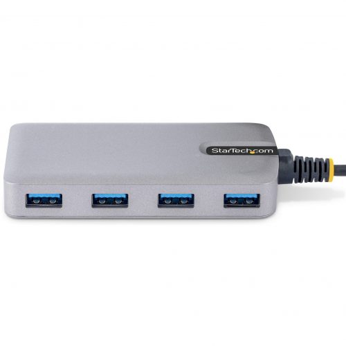 Startech .com 4-Port USB Hub, USB 3.0 5Gbps, Bus Powered, USB-A to 4xA w/ Optional Auxiliary Power, Portable Laptop USB Hub, 1ft/30cm Cab… 5G4AB-USB-A-HUB