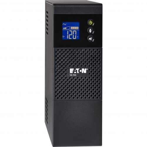 Eaton 5S UPS 700 VA 420 Watt 120V Line-Interactive Battery Backup Tower USB LCDTower2 Minute Stand-by110 V AC Input115 V AC Output… 5S700LCD