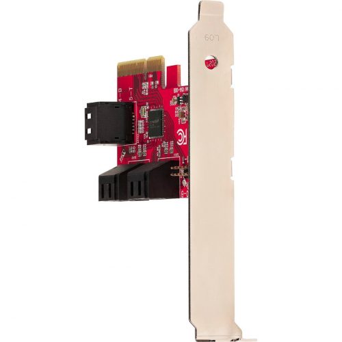 Startech SATA PCIe Card, 6 Port PCIe SATA Expansion Card, 6Gbps SATA Adapter, Stacked SATA Connectors, PCI Express to SATA ConverterSATA I… 6P6G-PCIE-SATA-CARD