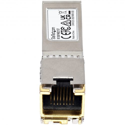 Startech .com HPE 813874-B21 Compatible SFP+ Module10GBASE-T10GE Gigabit Ethernet SFP+ to RJ45 Cat6/Cat5e30mHPE 813874-B21 Compat… 813874B21ST