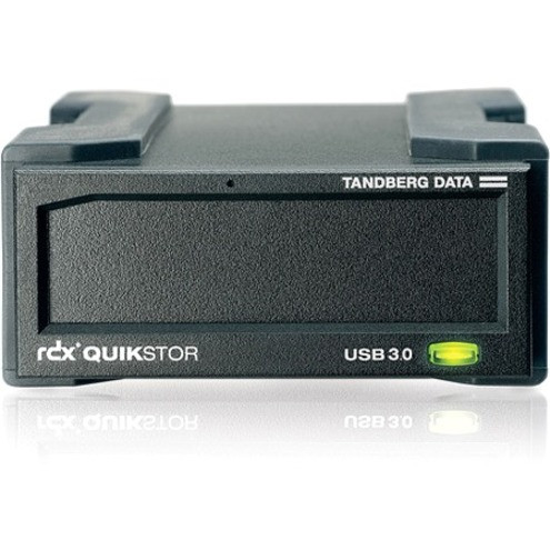 Overland Tandberg RDX QuikStor 8636-RDX Drive Enclosure for 5.25″USB 3.0 Host Interface InternalBlack1 x Total Bay1 x 3.5″ Bay 8636-RDX