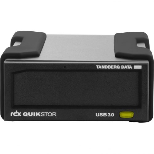 Overland -Tandberg RDX QuikStor 8863-RDX 500 GB Hard Drive CartridgeExternalBlackUSB 3.0 8863-RDX