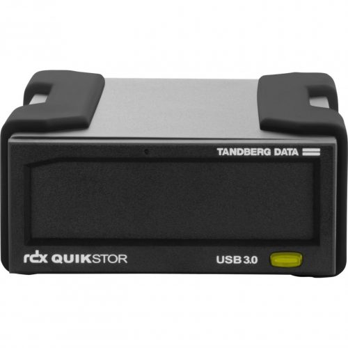 Overland -Tandberg RDX QuikStor 8863-RDX 1 TB Rugged Hard Drive CartridgeExternalBlackUSB 3.0 8864-RDX