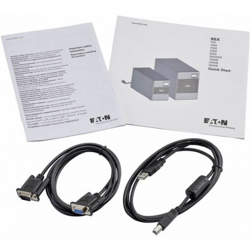 Eaton 9SX 1000VA 900W 208V Online Double-Conversion UPS6 C13 Outlets- Cybersecure Network Card Option- Extended Run- TowerTower5.90 Mi… 9SX1000G