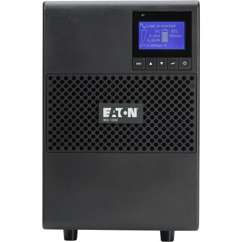 Eaton 9SX 1000VA 900W 120V Online Double-Conversion UPS6 NEMA 5-15R Outlets- Cybersecure Network Card Option- Extended Run- TowerTower6… 9SX1000