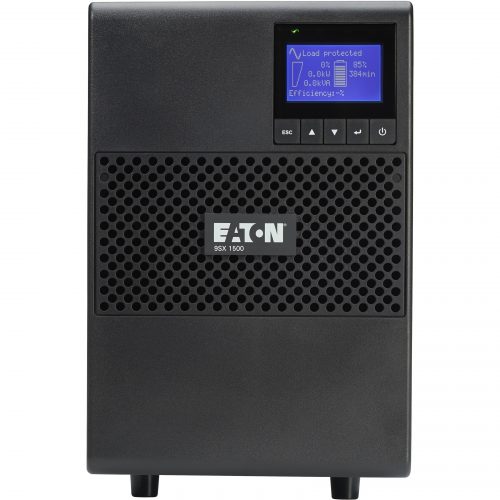 Eaton 9SX 1500VA 1350W 120V Online Double-Conversion UPS6 NEMA 5-15R Outlets- Cybersecure Network Card Option- Extended Run- TowerTower -… 9SX1500