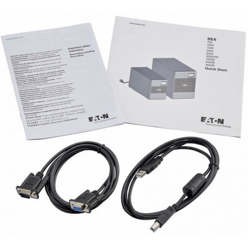 Eaton 9SX 2000VA 1800W 120V Online Double-Conversion UPS6 NEMA 5-20R- 1 L5-20R Outlets- Cybersecure Network Card Option- Extended Run- Tower… 9SX2000