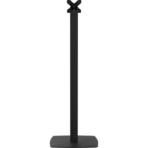 Cta Digital Accessories Premium Thin Profile Floor stand with VESA plate and Base (Black)Floor StandMetal, Powder Coated SteelBlack ADD-CHKB