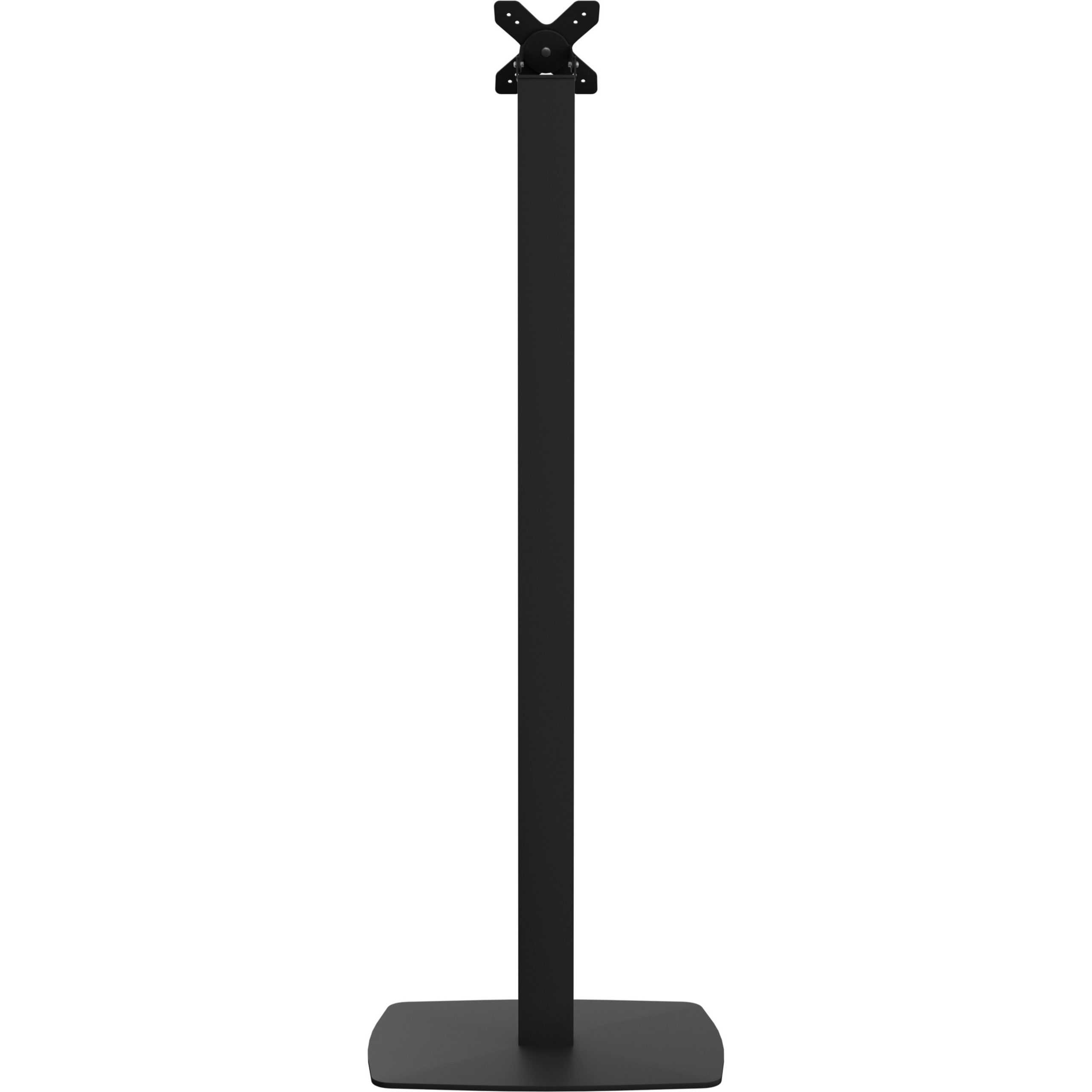 Cta Digital Accessories Premium Thin Profile Floor stand with VESA plate and Base (Black)Floor StandMetal, Powder Coated SteelBlack ADD-CHKB