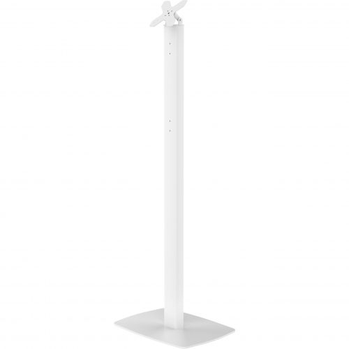 Cta Digital Accessories Premium Thin Profile Floor stand with VESA plate and Base (White)Floor StandMetal, Powder Coated SteelWhite ADD-CHKW