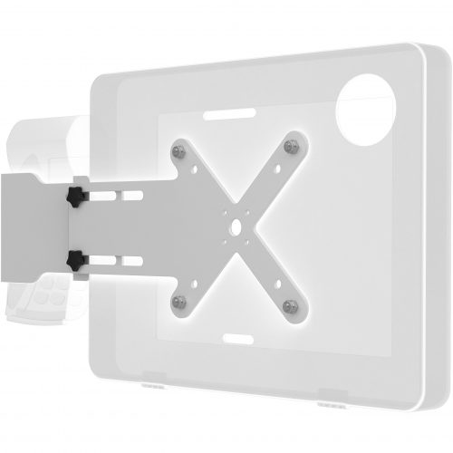 Cta Digital Accessories Adjustable Card Reader Holder with VESA Plate (White)4.6″ x 12.5″ x 0.3″ xMetal1White ADD-CRHVESAW