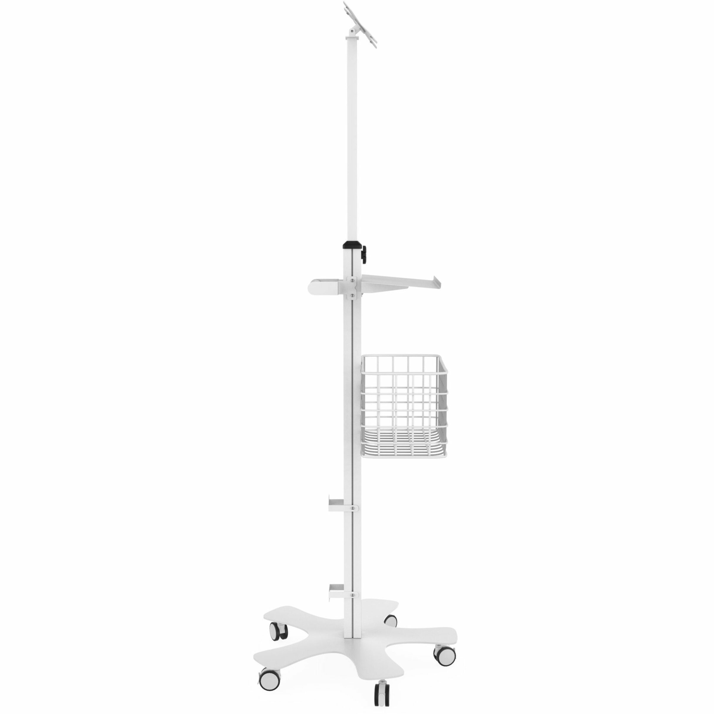 Cta Digital Accessories Medical Floor Stand with VESA Plate21 lb Load Capacity53.9″ Height x 18.4″ Width x 18.7″ DepthFloorMetal ADD-MFS