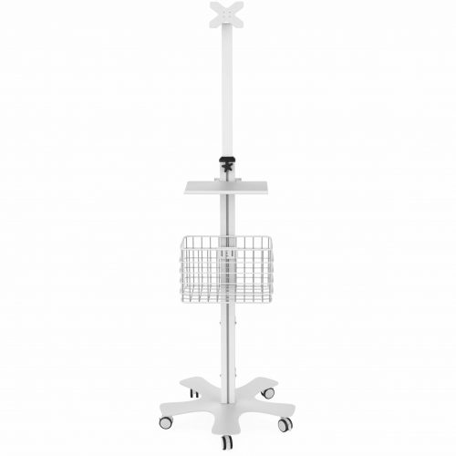 Cta Digital Accessories Medical Floor Stand with VESA Plate21 lb Load Capacity53.9″ Height x 18.4″ Width x 18.7″ DepthFloorMetal ADD-MFS