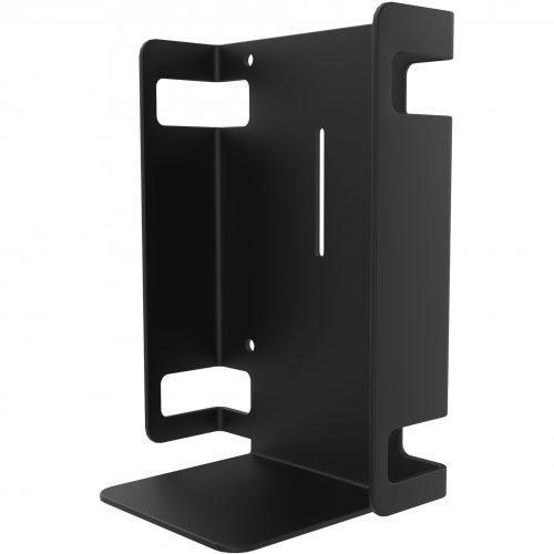 Cta Digital Accessories Metal Sanitizer Bottle Holder for Mobile Floor Stands (Black)1.6″ x 2.2″ x 4.3″ xMetalBlack ADD-SBMB