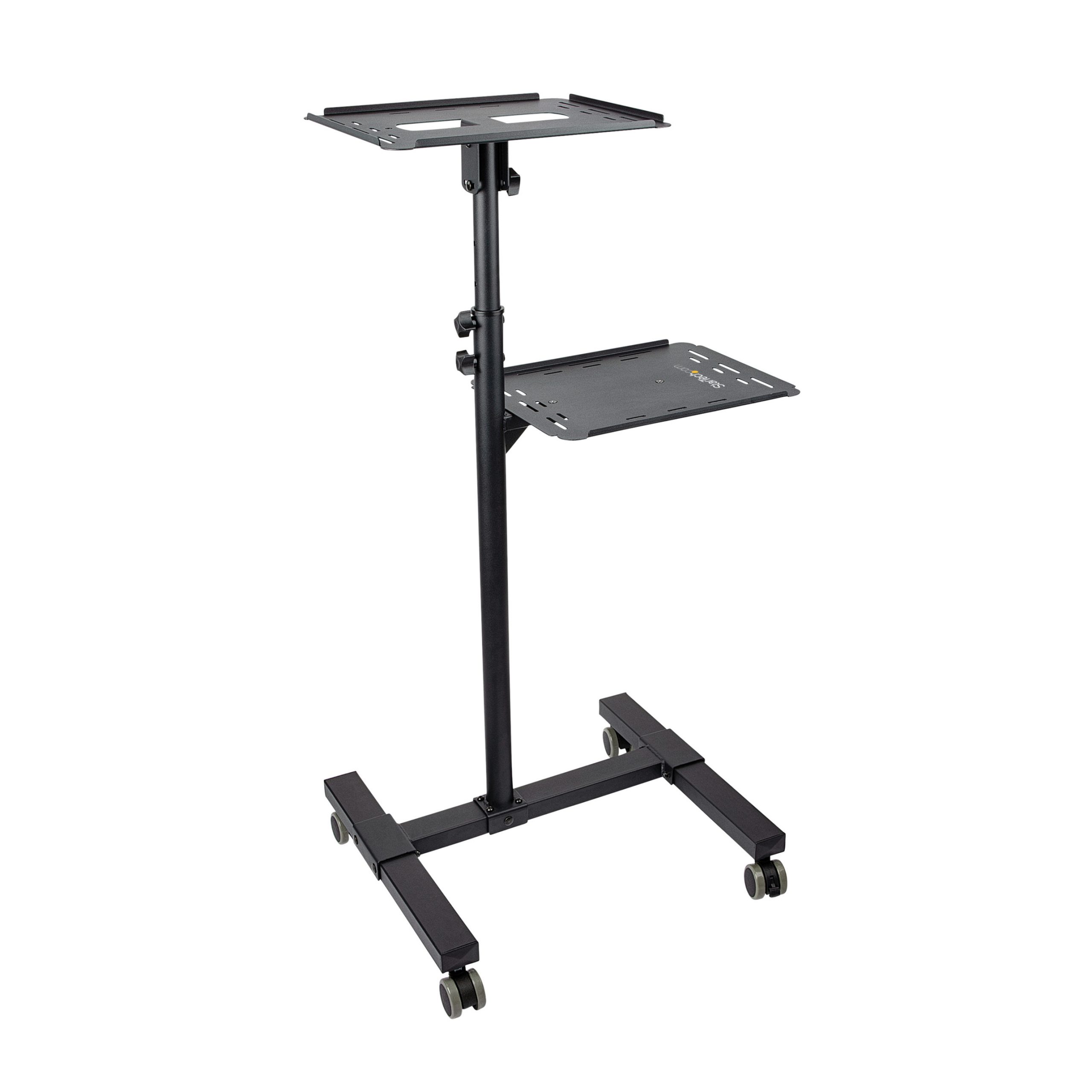 Startech .com Mobile Projector and Laptop Stand/Cart, Heavy Duty Portable Projector Stand/Presentation Cart (22lb/shelf), Height Adjustable -… ADJPROJCART