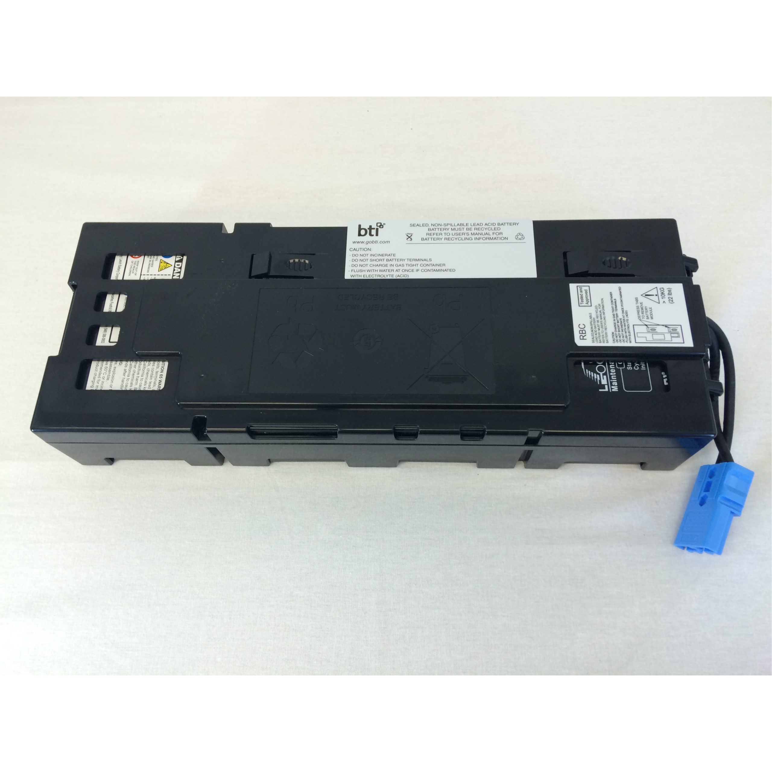 Battery Technology BTI Replacement  RBC116 for APCUPS Lead AcidCompatible with APC UPS SMX1000C SMX1000 SMX750CNC SMX750C SMX1000US… APCRBC116-SLA116
