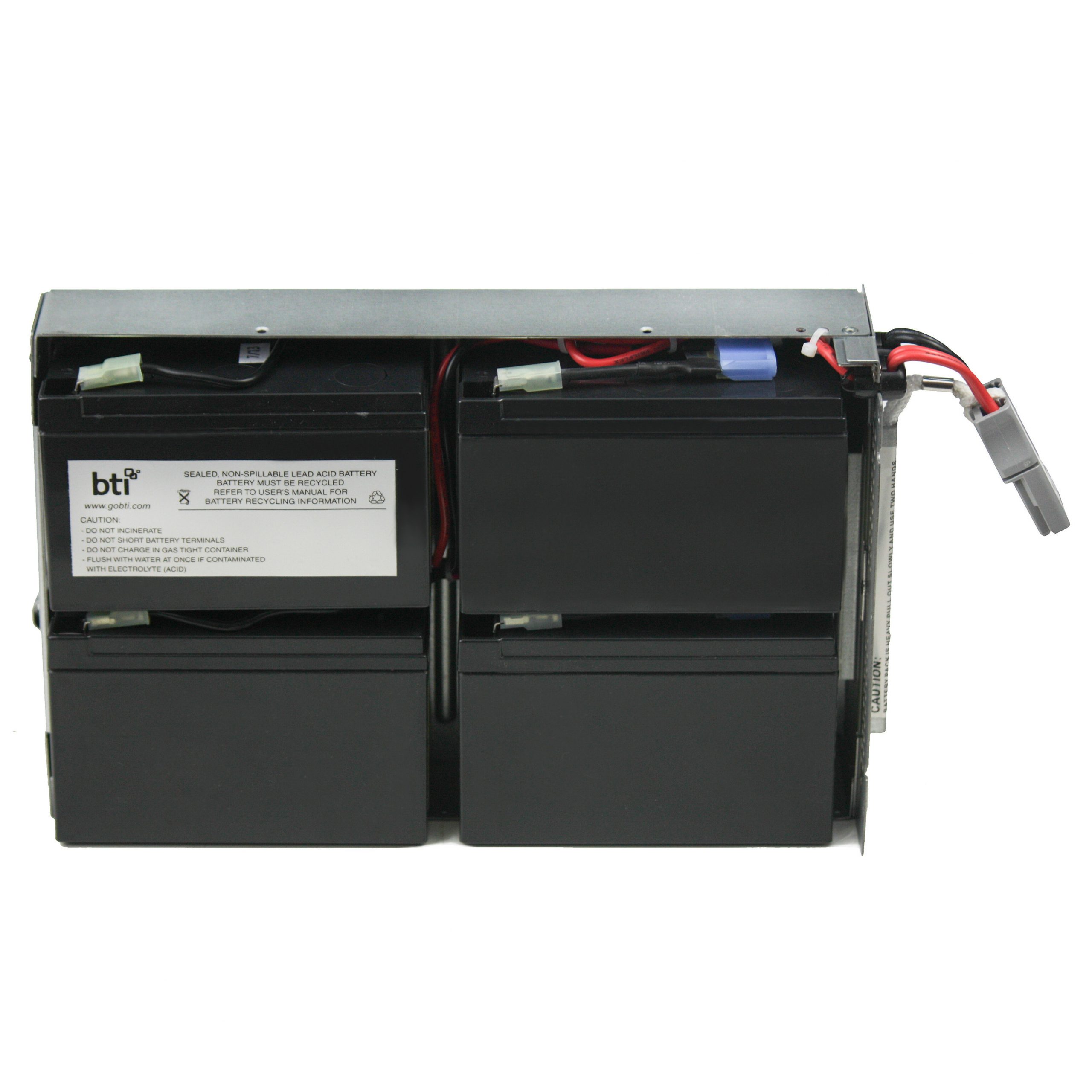 Battery Technology BTI UPS  Pack12 V DCLead AcidSpill Proof APCRBC157-SLA157