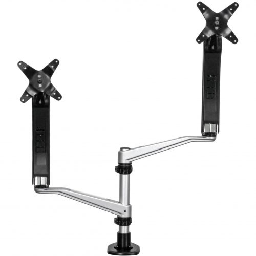Startech .com Desk Mount Dual Monitor ArmFull MotionPremium Dual Monitor Stand for up to 30″ VESA Mount MonitorsTool-less AssemblyS… ARMDUAL30