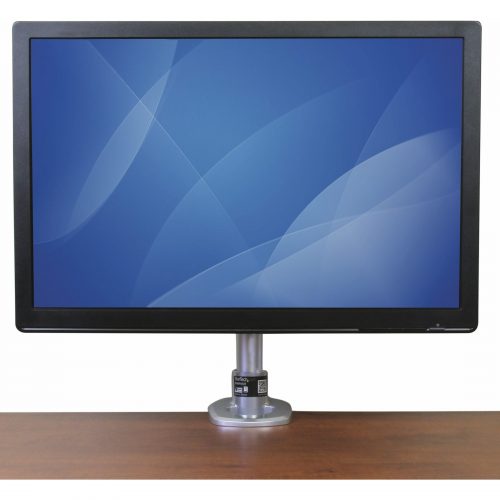 Startech .com Single Monitor Desk MountHeight Adjustable Monitor MountFor up to 34″ VESA Mount MonitorsSteelDesk / Grommet MountM… ARMPIVOT