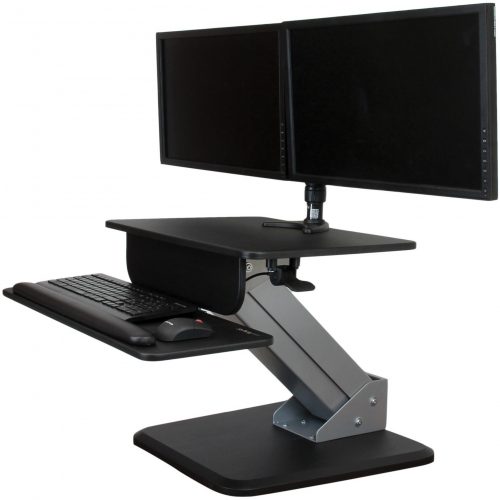 Startech .com Height Adjustable Standing Desk ConverterSit Stand Desk with One-finger AdjustmentErgonomic DeskTurn your desk into a sit-s… ARMSTS