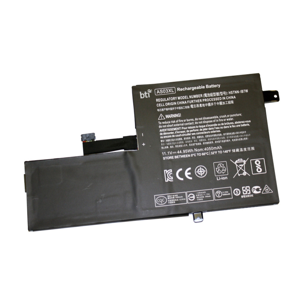 Battery Technology BTI For Chromebook Rechargeable4050 mAh11.10 V AS03XL-BTI