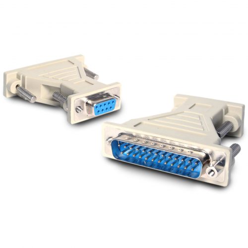 Startech .com .com DB9 to DB25 Serial Cable AdapterF/M1 x DB-9 Female1 x DB-25 MaleBeige AT925FM