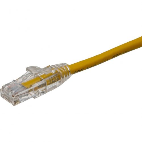 Axiom Memory Solutions 100FT CAT6 UTP 550mhz Patch Cable Clear Snagless Boot (Yellow)TAA Compliant100 ft Category 6 Network Cable for Network DeviceFir… AXG99713