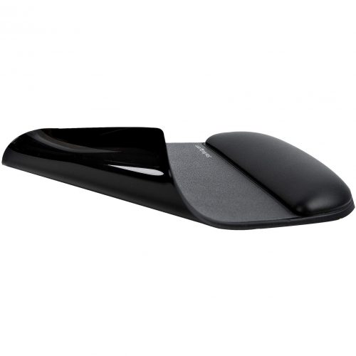 Startech .com Mouse Pad with Hand rest, 6.7×7.1x 0.8in (17x18x2cm), Ergonomic Mouse Pad w/ Wrist Support, Non-Slip PU Base, Gel Mouse Pa… B-ERGO-MOUSE-PAD