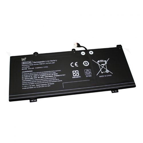 Battery Technology BTI Compatible OEM BC03XL L84398-005 HSTNN-LB8T BC03060XL-PL Compatible Model CHROMEBOOK 640E G1 CHROMEBOOK 640 G1 BC03XL-BTI