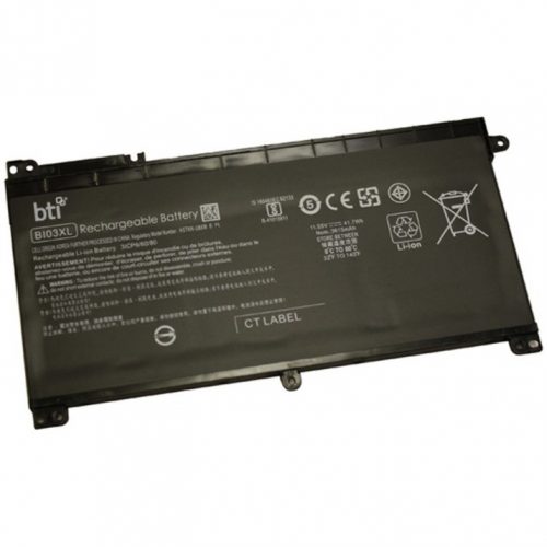 Battery Technology BTI Compatible OEM 915486-855 ON03XL BI03XL 844203-855 Compatible Model 14-ax001la 14-ax002la 14-AX010CA 14-AX010DS 14-AX010NR 14-A… BI03XL-BTI