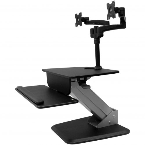 Startech .com Dual Monitor Sit-to-stand WorkstationOne-Touch Height AdjustmentTurn your desk into a sit-stand workspace with easy height… BNDSTSDUAL