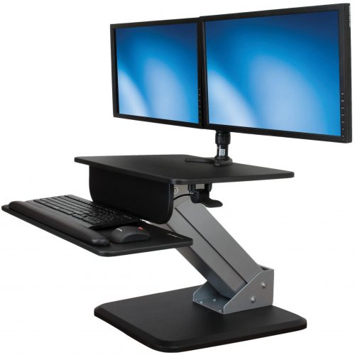 Startech .com Dual Monitor Sit-to-stand WorkstationOne-Touch Height AdjustmentTurn your desk into a sit-stand workspace with easy height… BNDSTSDUAL