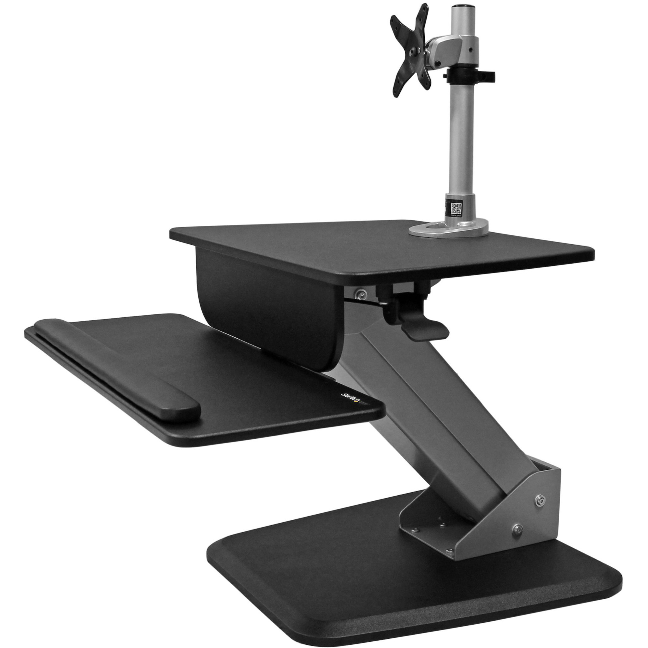 Startech .com Single Monitor Sit-to-stand WorkstationOne-Touch Height AdjustmentTurn your desk into a sit-stand workspace with easy hei… BNDSTSPIVOT