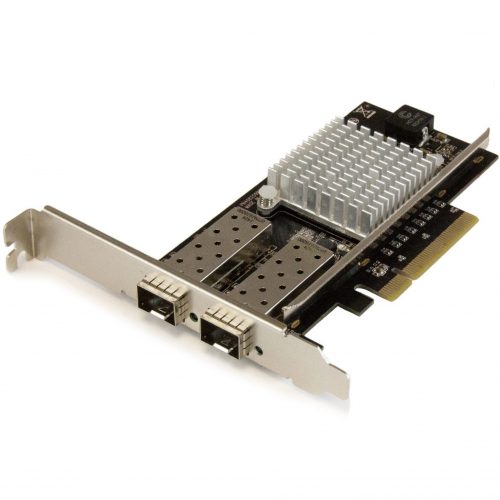 Startech .com Thunderbolt 3 to 10GbE Fiber Network ChassisExternal PCIe enclosure2 Open SFP+ PortsThis Thunderbolt 3 network adapte… BNDTB210GSFP