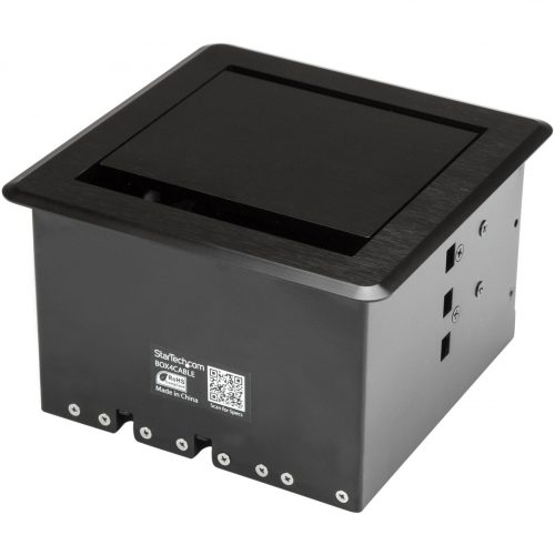 Startech .com Conference Table Cable Management BoxTable TopConference Room AVConference Table Connectivity BoxEliminate clutter at… BOX4CABLE