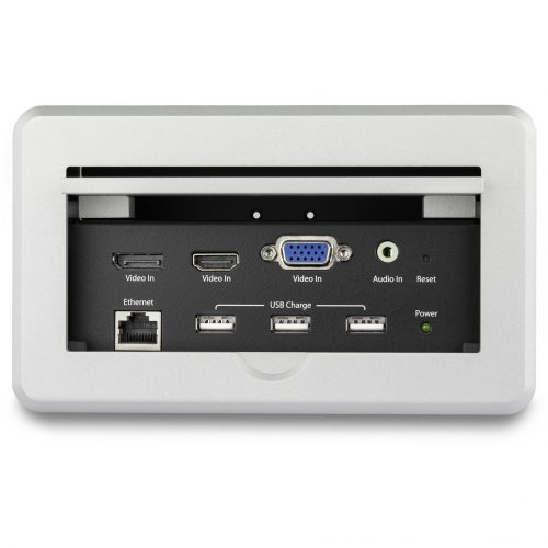 Startech .com Conference Table Connectivity Box for A/VUSB ChargingLANHDMI / VGA / DisplayPort InputsHDMI Output4KConference… BOX4HDECP2