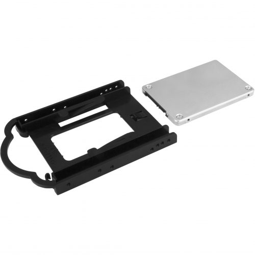 Startech .com 2.5in SSD / HDD Mounting Bracket for 3.5-in. Drive BayTool-less InstallationEasily install one 2.5″ solid-state drive or… BRACKET125PT