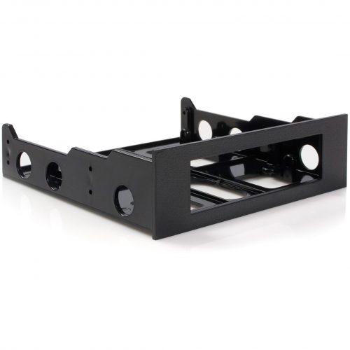 Startech .com .com 3.5″ to 5.25″ Front Bay Mounting BracketDesktop Front Bay AdapterBlackThis 3.5″ to 5.25″ front bay mounti… BRACKETFDBK