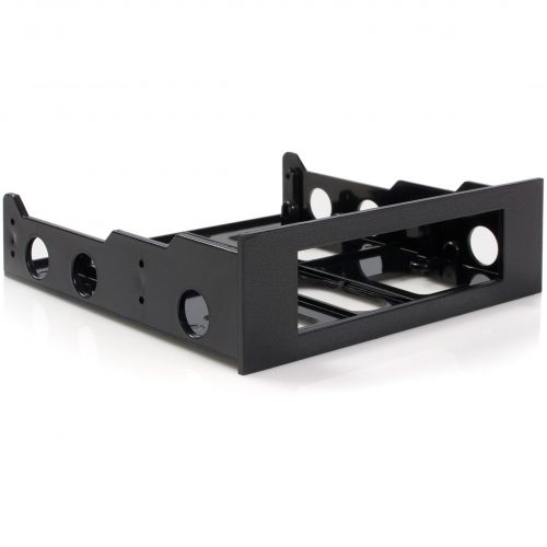 Startech .com .com 3.5″ to 5.25″ Front Bay Mounting BracketDesktop Front Bay AdapterBlackThis 3.5″ to 5.25″ front bay mounti… BRACKETFDBK