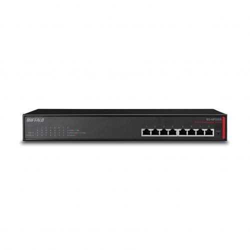 Buffalo Technology Multi-Gigabit 8 Ports Business Switch (BS-MP2008)8 Ports10 Gigabit Ethernet10GBase-T2 Layer SupportedTwisted PairDes… BS-MP2008