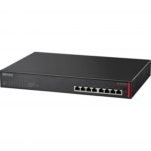 Buffalo Technology Multi-Gigabit 8 Ports Business Switch (BS-MP2008)8 Ports10 Gigabit Ethernet10GBase-T2 Layer SupportedTwisted PairDes… BS-MP2008