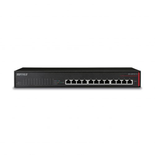 Buffalo Technology Multi-Gigabit 12 Ports Business Switch (BS-MP2012)12 Ports10 Gigabit Ethernet10GBase-T2 Layer SupportedTwisted PairD… BS-MP2012