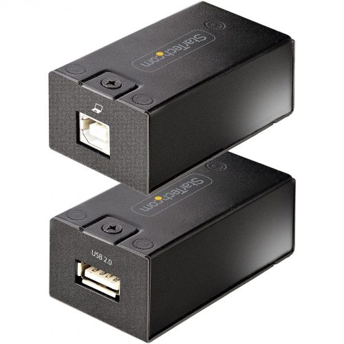 Startech .com USB Extender1 x Network (RJ-45)1 x USB492.13 ft Extended RangeMetalBlack C15012-USB-EXTENDER