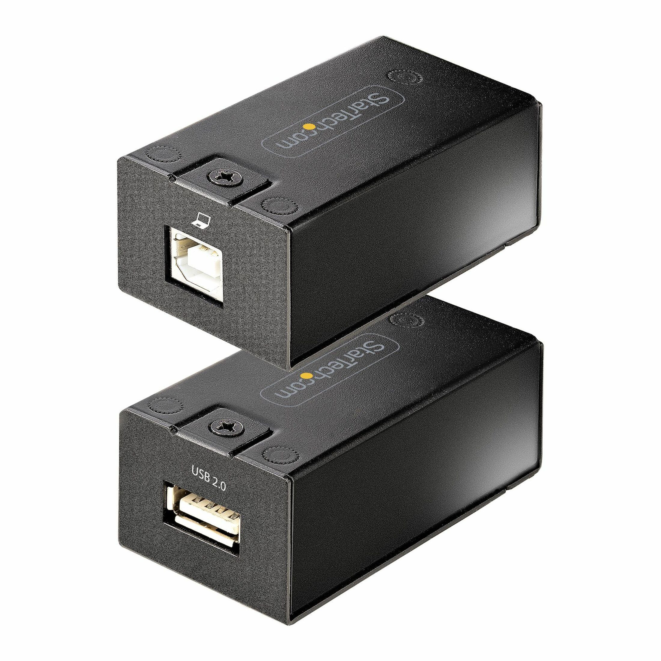 Startech .com USB Extender1 x Network (RJ-45)1 x USB492.13 ft Extended RangeMetalBlack C15012-USB-EXTENDER